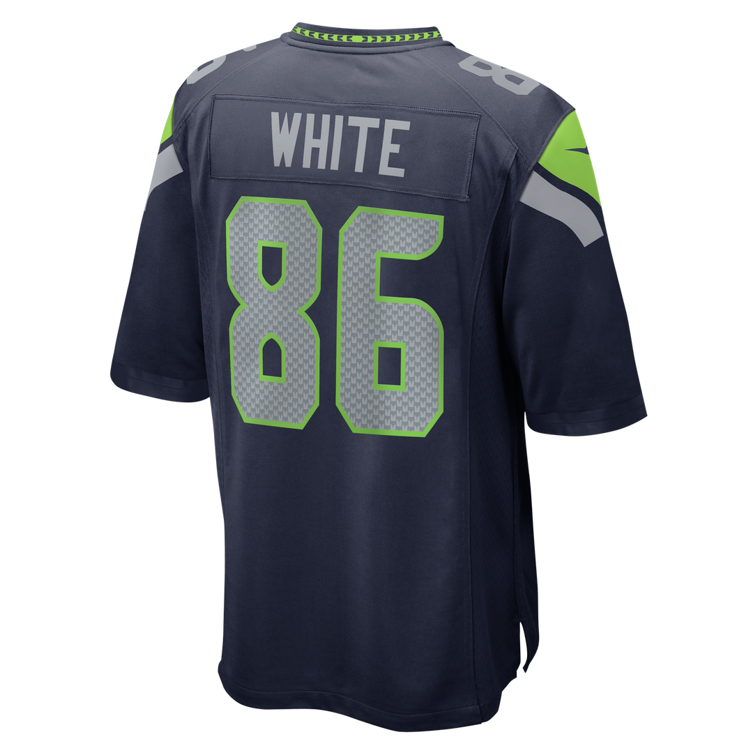 Ricky White Seattle Seahawks Game Jersey - College Navy