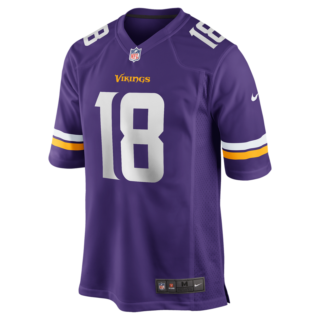 Justin Jefferson Minnesota Vikings Game Jersey - White