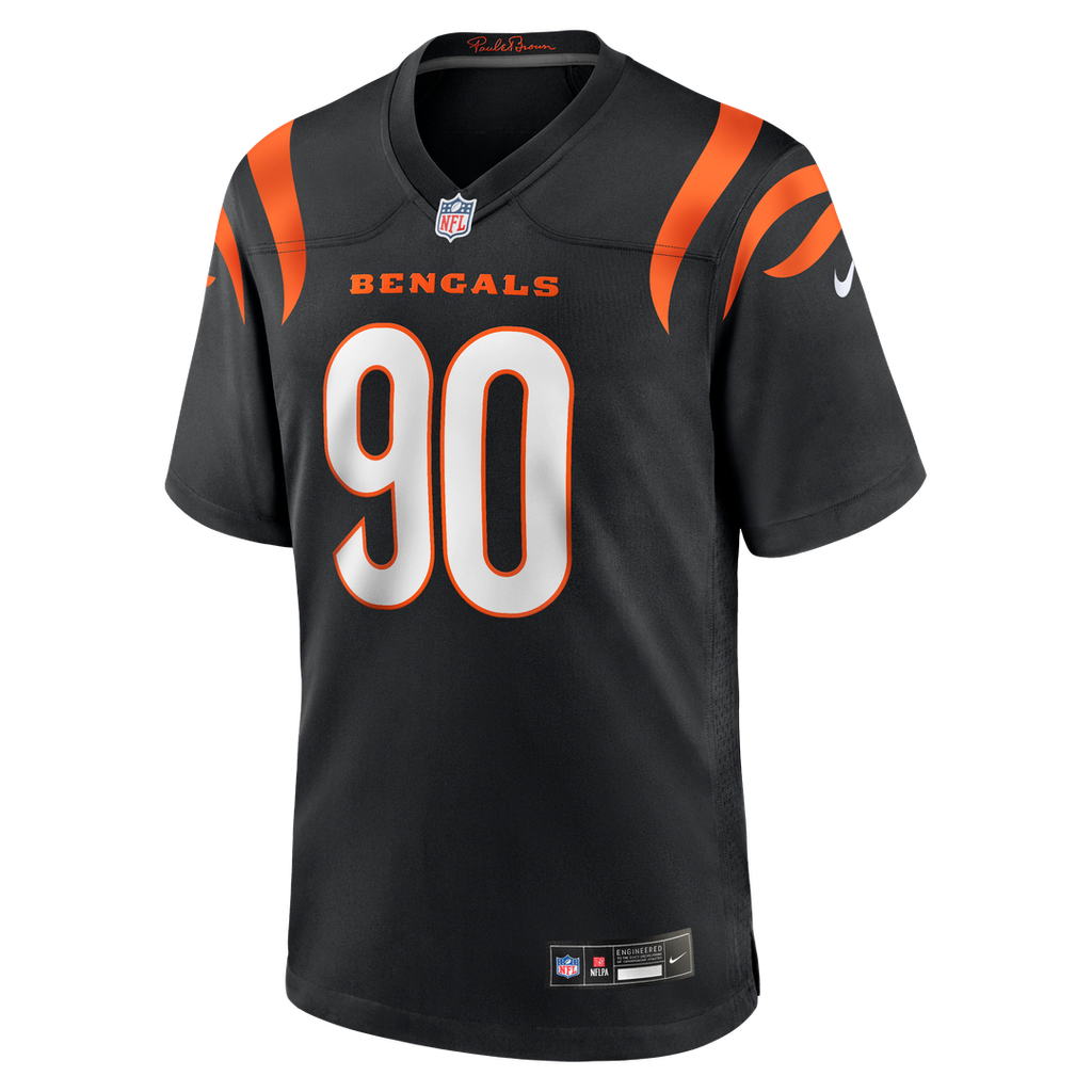 Owen Carney Cincinnati Bengals Home Game Jersey - Black