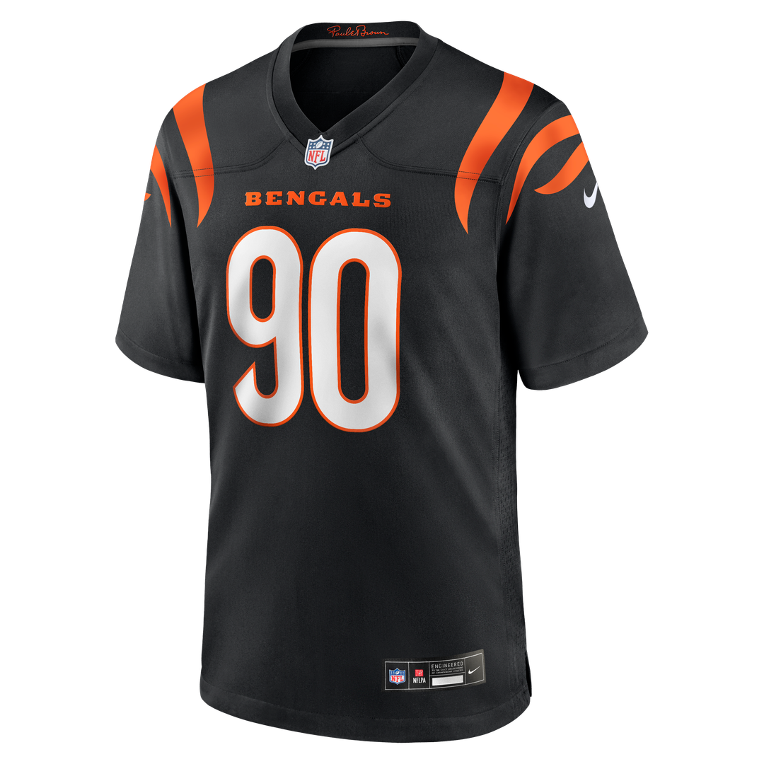 Owen Carney Cincinnati Bengals Home Game Jersey - Black