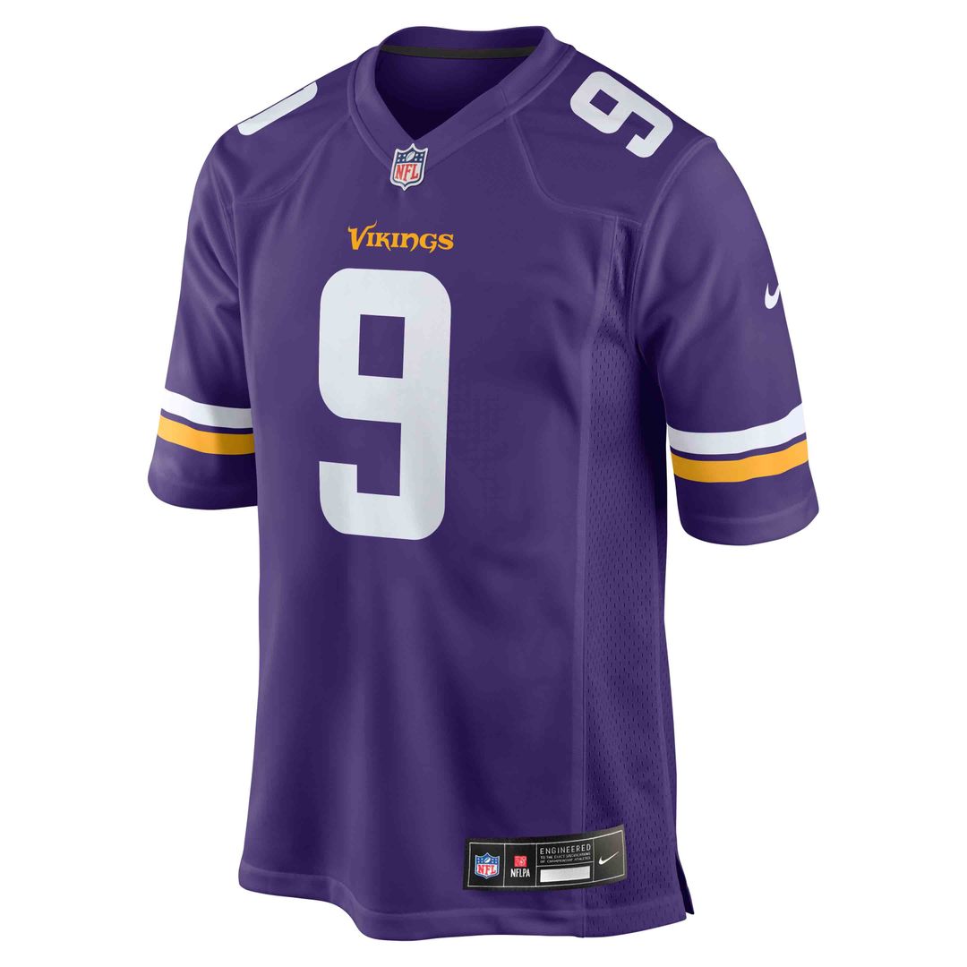 J.J. McCarthy Minnesota Vikings Alternate Game Jersey - White
