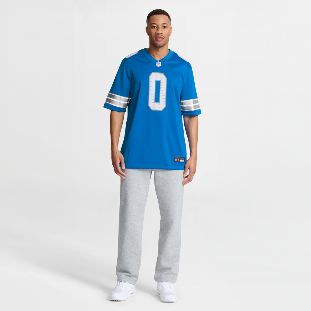 Jahmyr Gibbs Detroit Lions Game Jersey - Blue