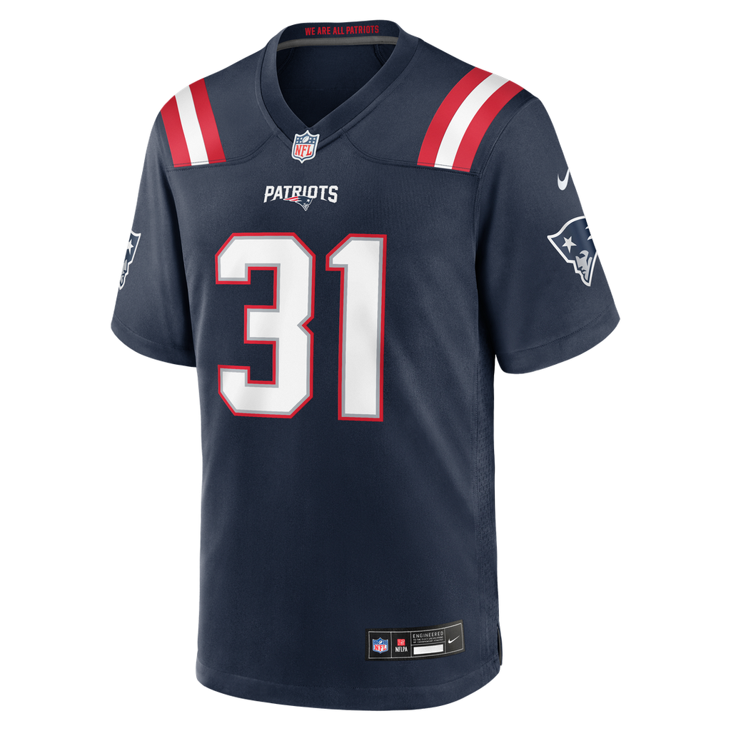 Kevin Byard III New England Patriots Game Jersey - Navy