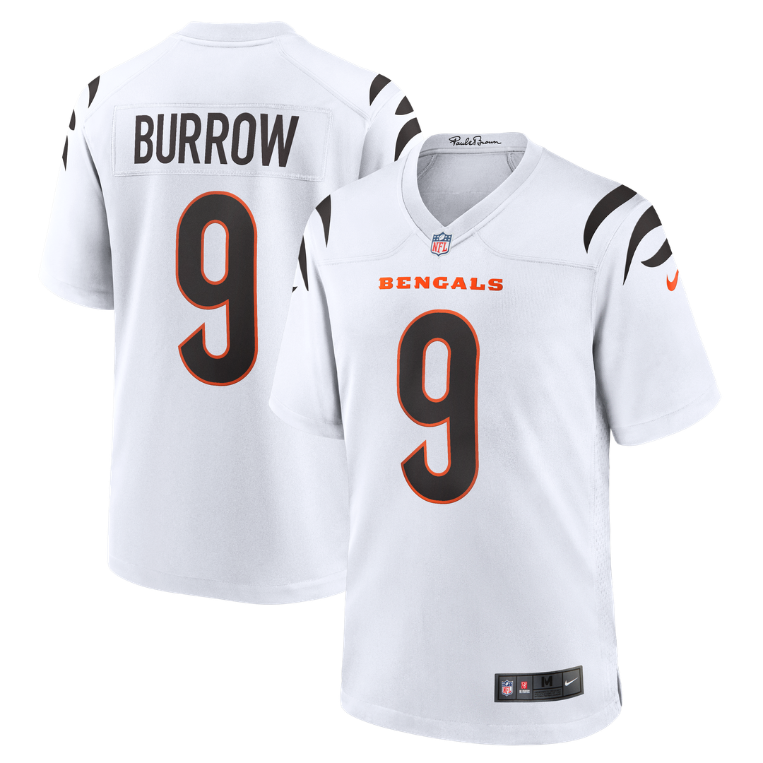 Joe Burrow Cincinnati Bengals Alternate Game Jersey - Orange
