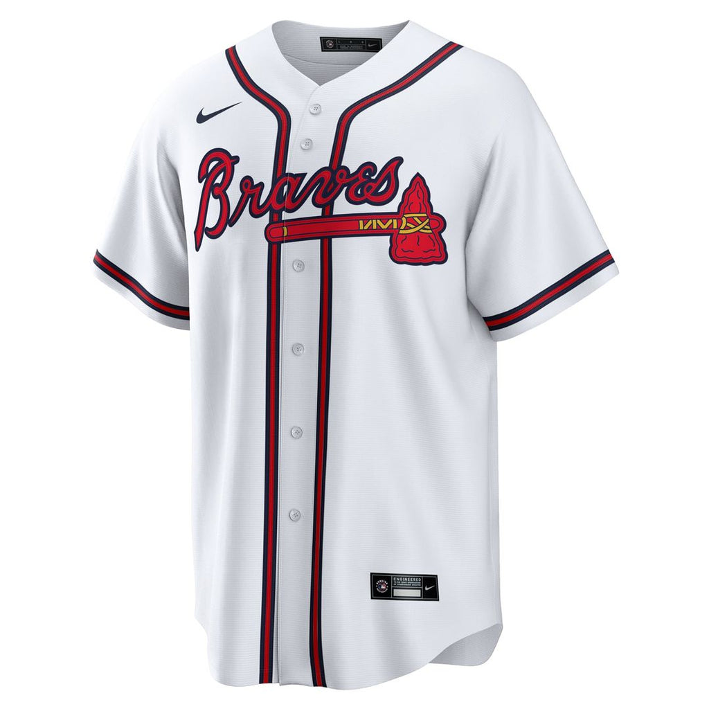 Atlanta Braves Daysbel Hernandez Nike White Home Replica Jersey