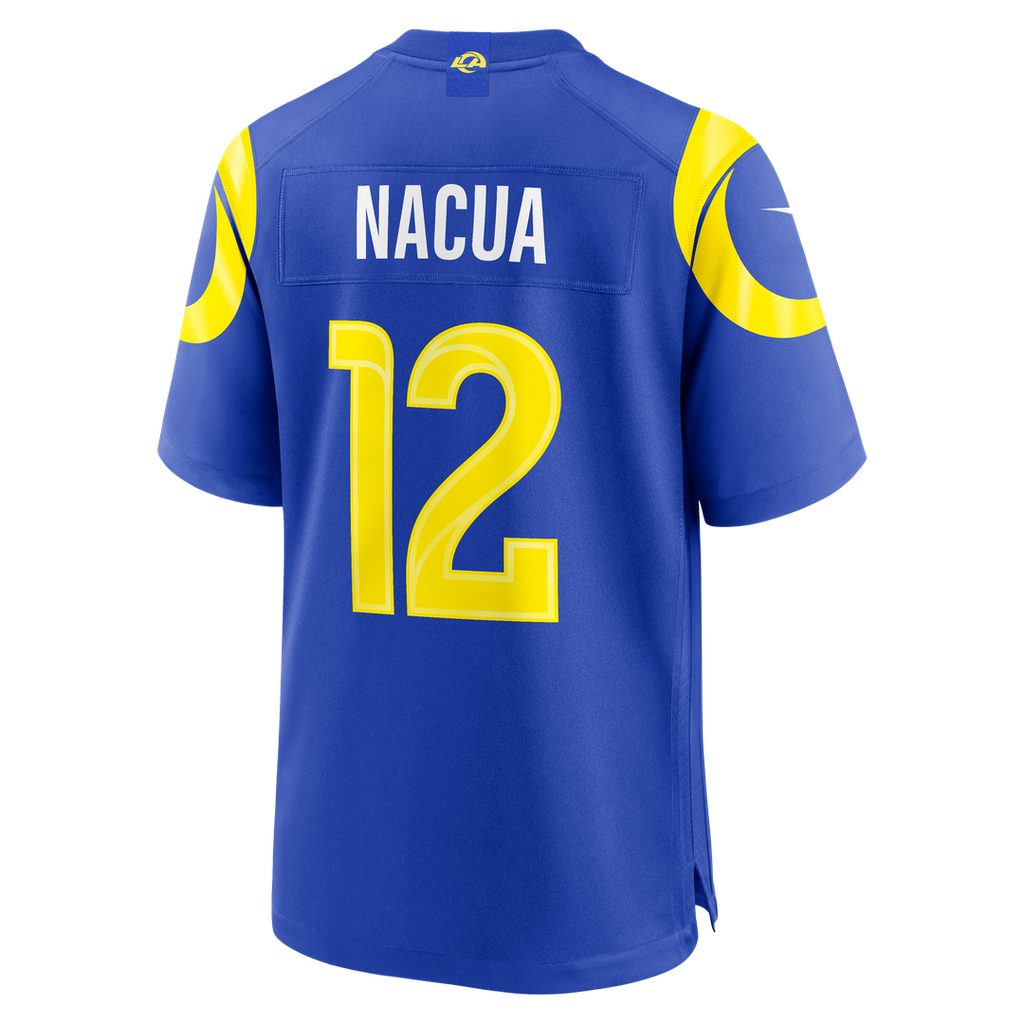Puka Nacua Los Angeles Rams Game Jersey - Classic Sol