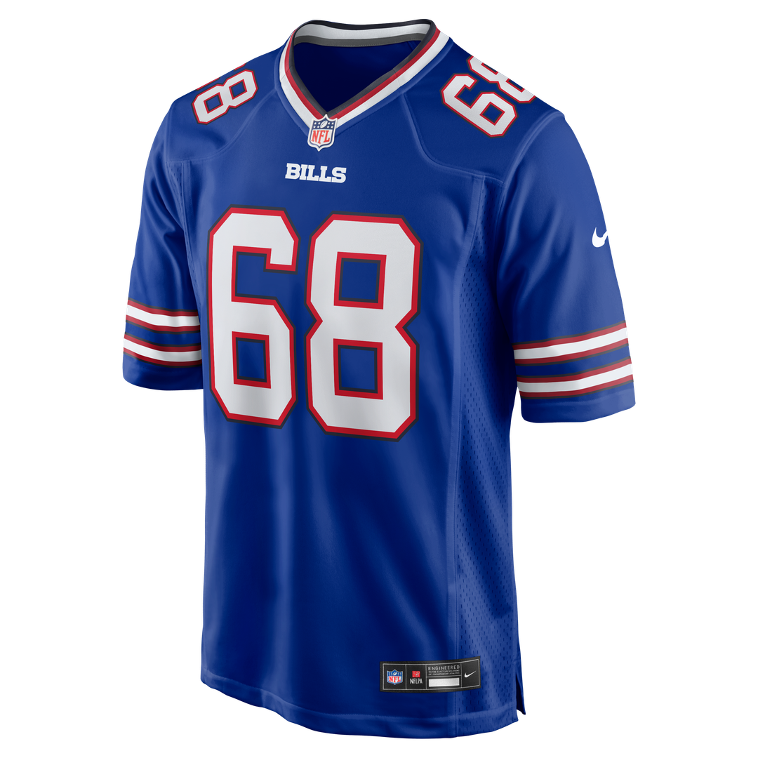 Garrett McGhin Buffalo Bills Game Jersey - Royal Blue
