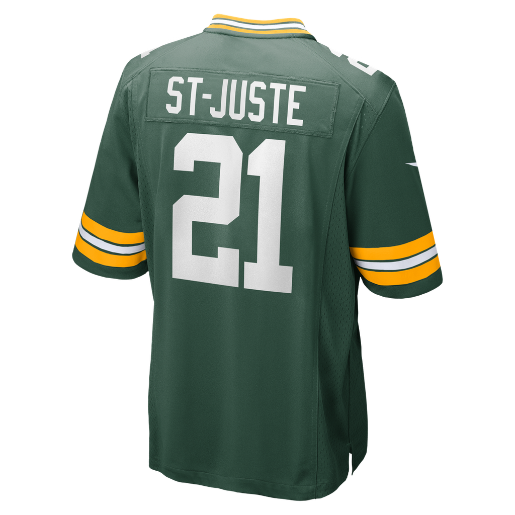 Benjamin St-Juste Green Bay Packers Game Jersey - Green
