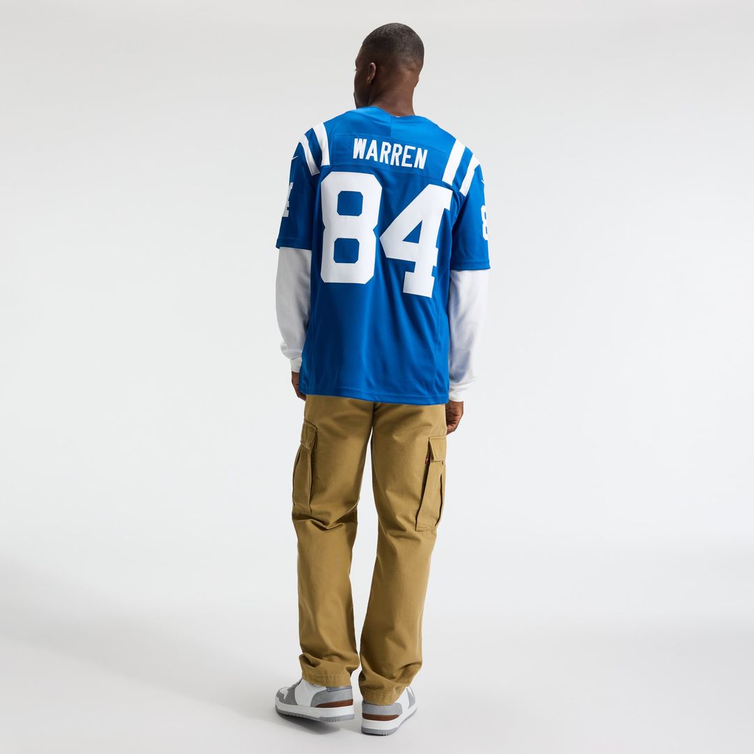 Tyler Warren Indianapolis Colts Vapor F.U.S.E. Stitched Limited Jersey - White