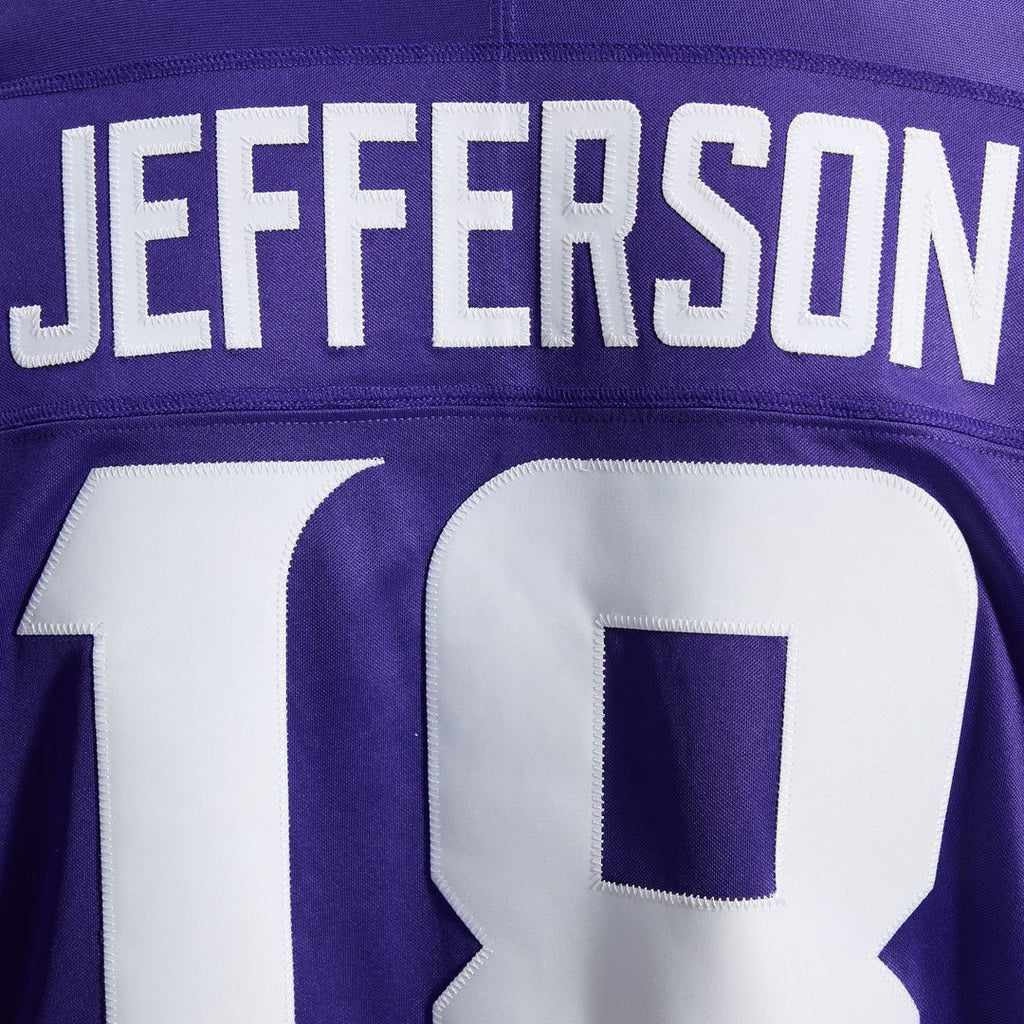 Justin Jefferson Minnesota Vikings Alternate Vapor F.U.S.E. Stitched Limited Jersey - White