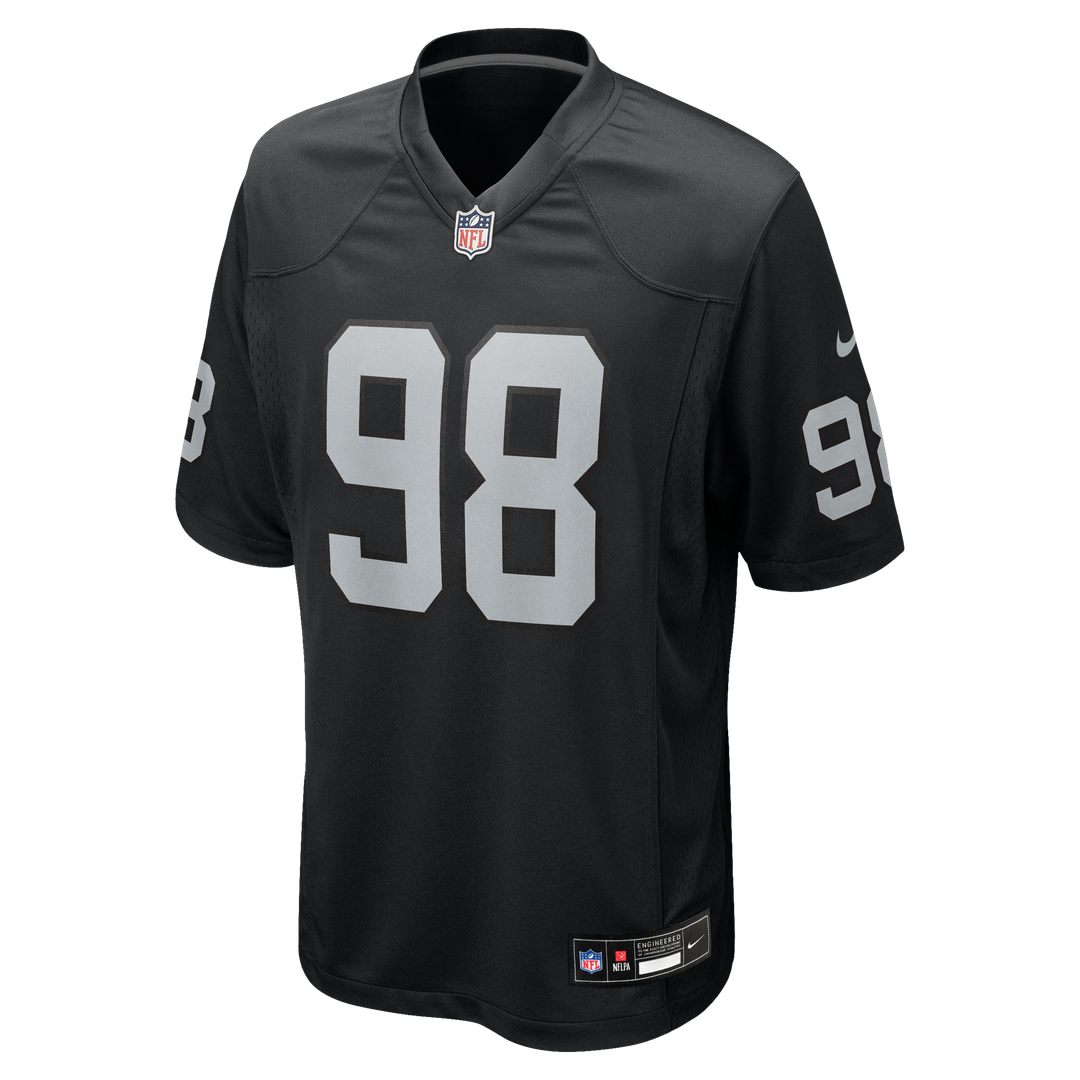 Maxx Crosby Las Vegas Raiders Alternate Game Jersey - White