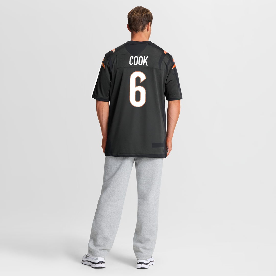 Bryan Cook Cincinnati Bengals Game Jersey - Black