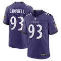 Calais Campbell Baltimore Ravens Game Jersey - Purple
