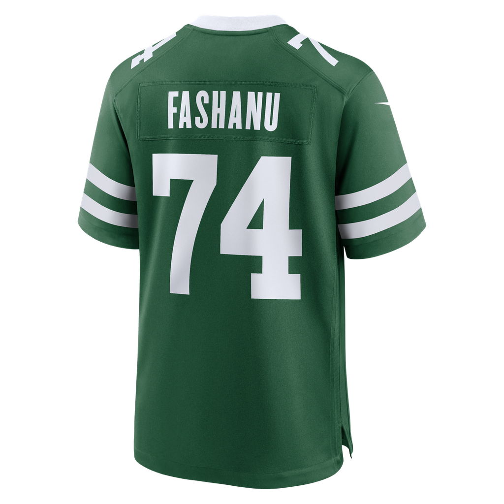 Olu Fashanu New York Jets Game Jersey - Gotham Green