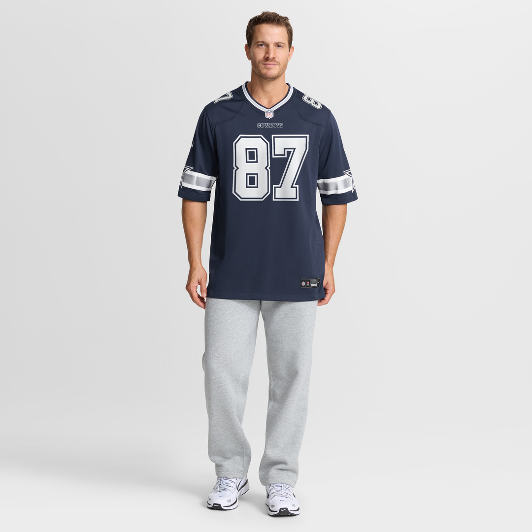 Jake Ferguson Dallas Cowboys Game Jersey - Navy