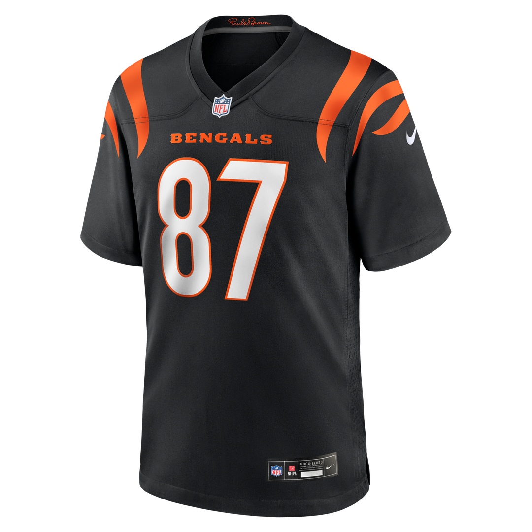 Tanner Hudson Cincinnati Bengals Home Game Jersey - Black