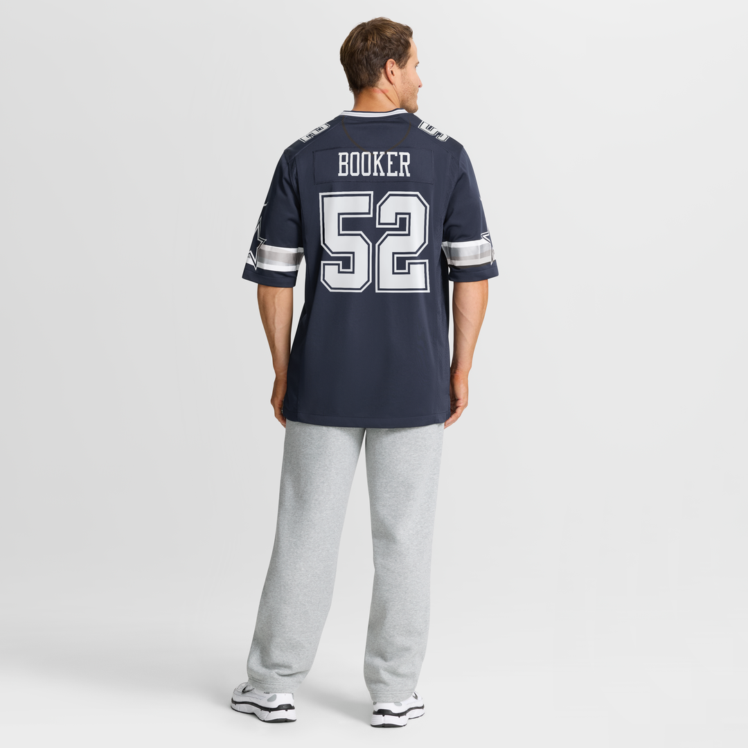 Tyler Booker Dallas Cowboys Game Jersey - Navy