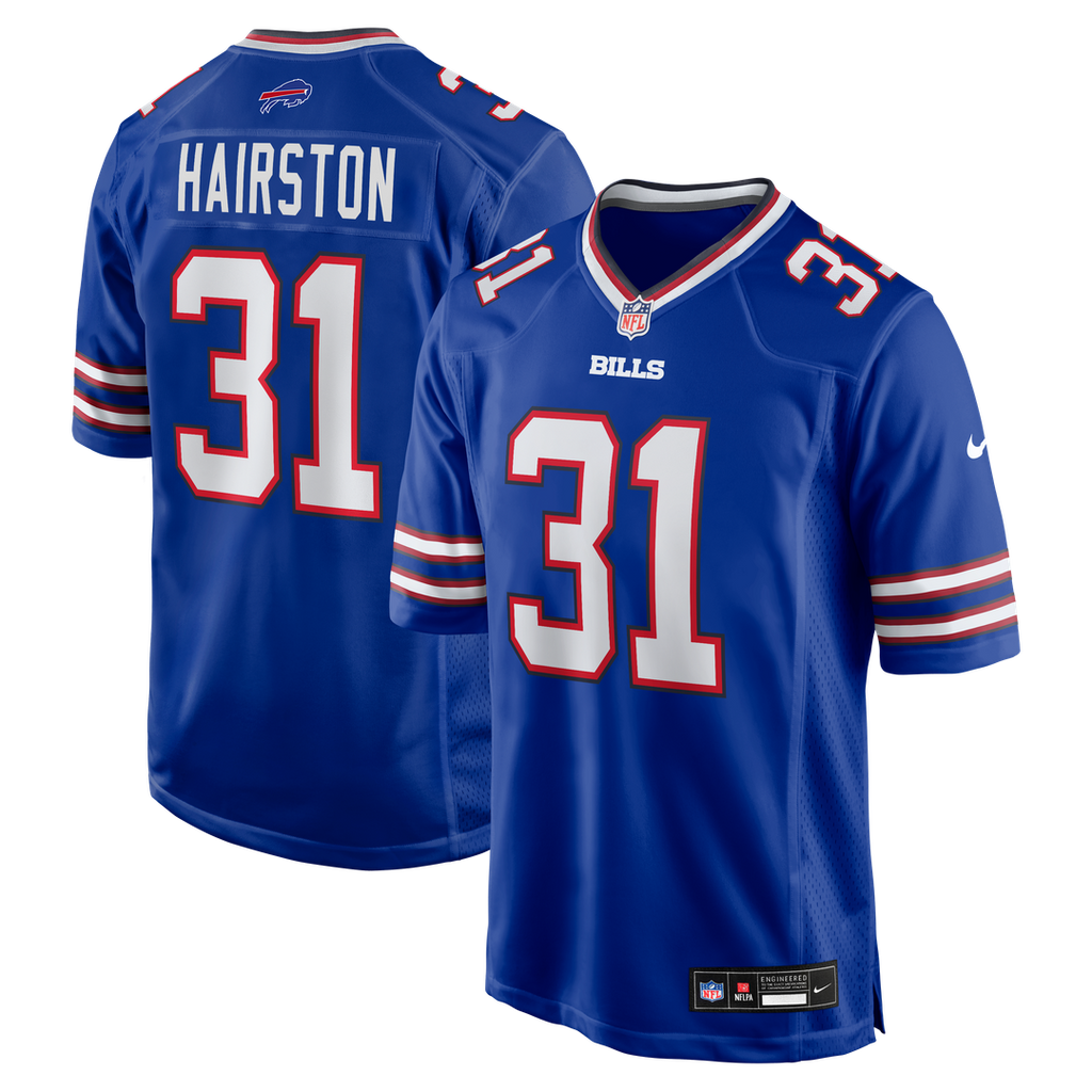 Maxwell Hairston Buffalo Bills Game Jersey - Royal Blue