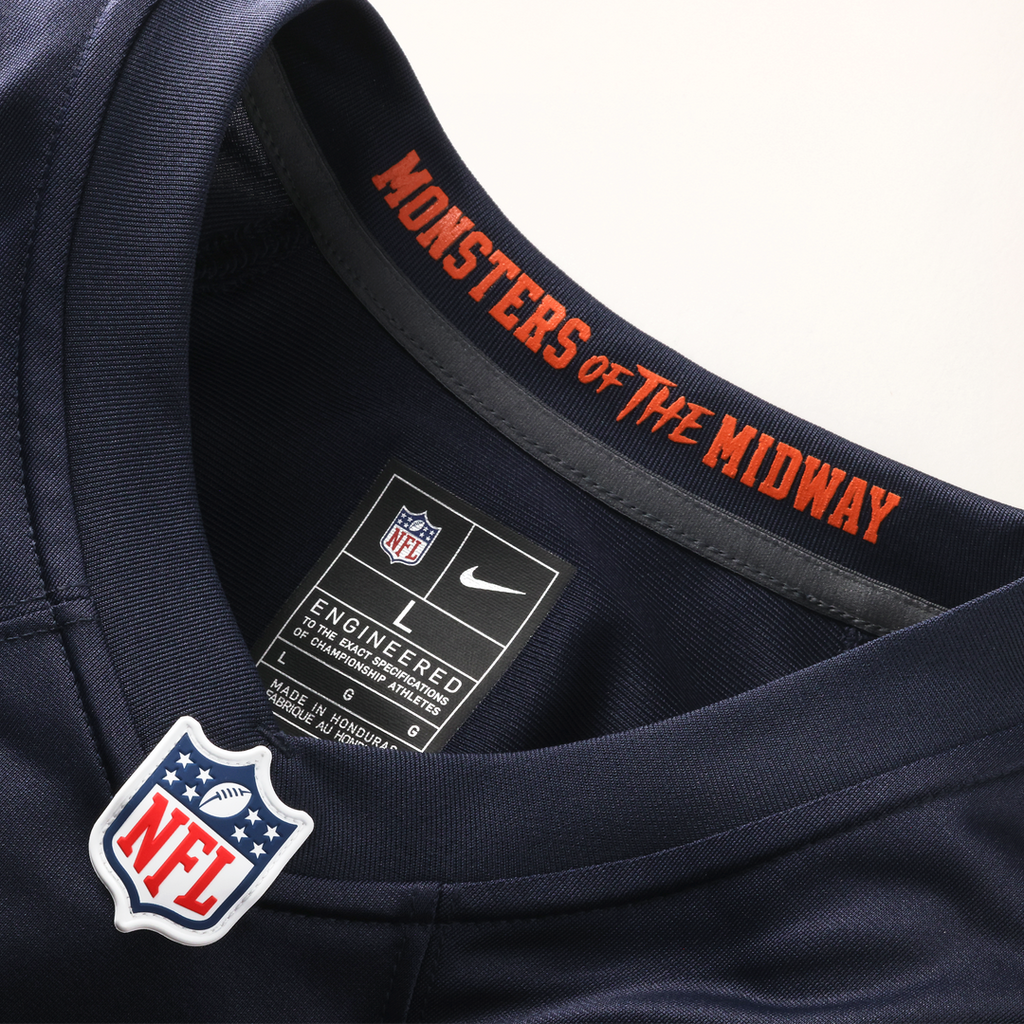 D'Andre Swift Chicago Bears 2026 Rivalries Collection Game Jersey - Navy