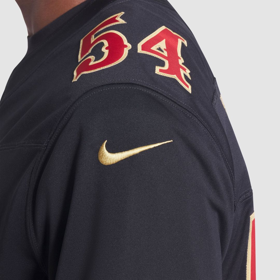 Fred Warner San Francisco 49ers Rivalries Collection Stitched Limited Jersey - Black