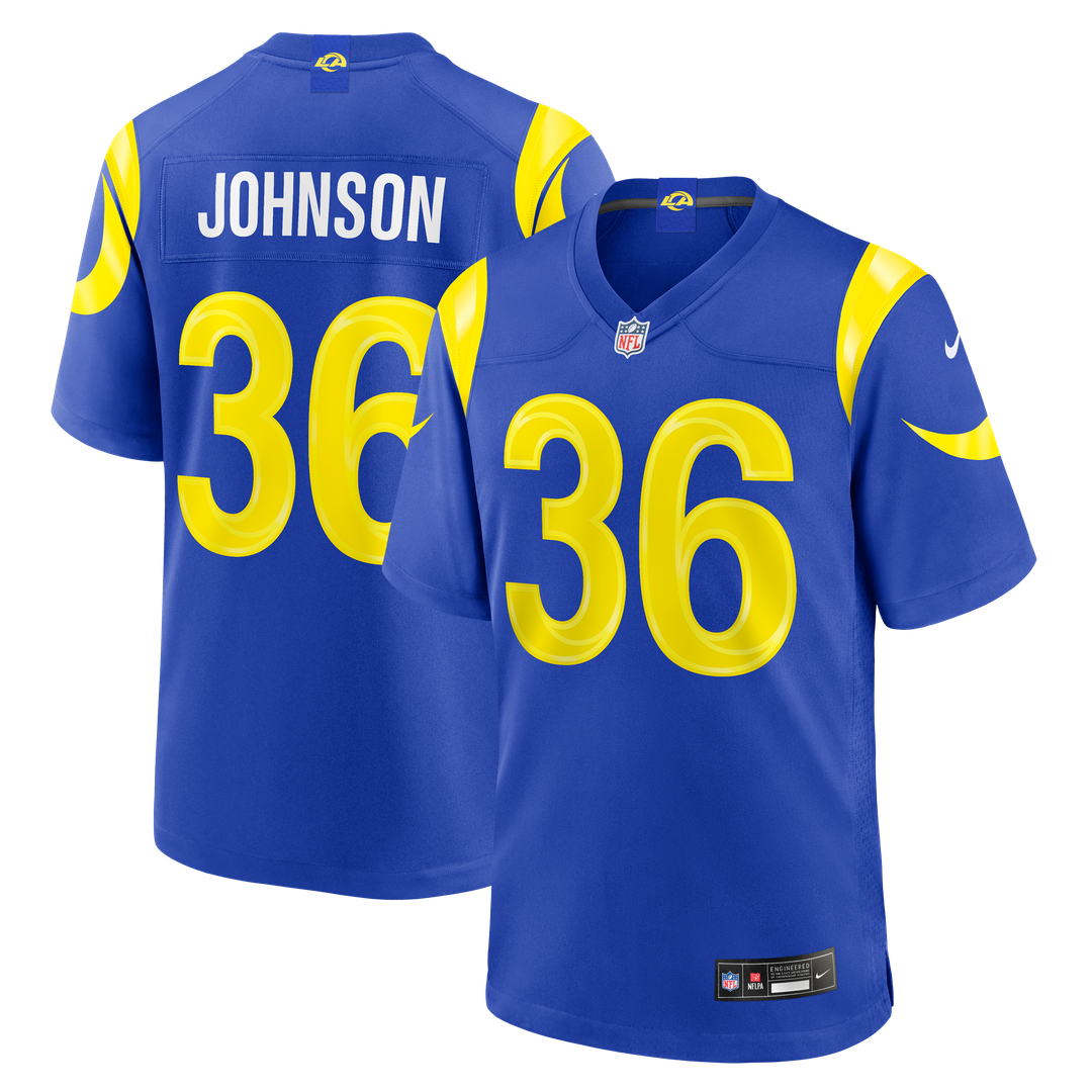 Alex Johnson Los Angeles Rams Game Jersey - Royal Blue