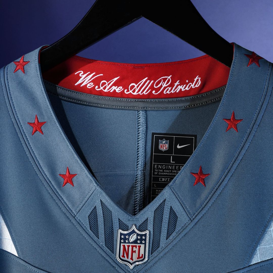 Drake Maye New England Patriots Rivalries Collection Stitched Limited Jersey - Blue