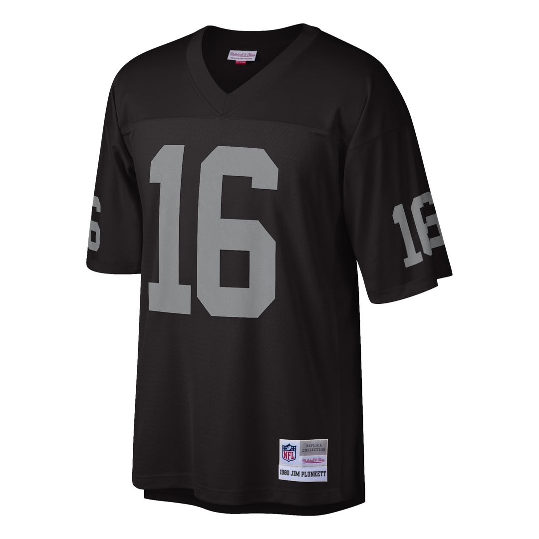 Jim Plunkett Oakland Raiders 1980 Legacy Replica Jersey - Black