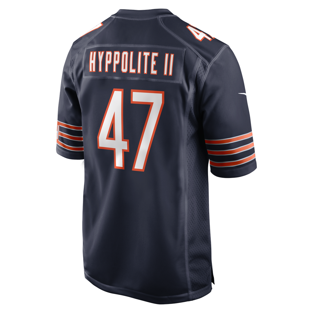 Ruben Hyppolite II Chicago Bears Game Jersey - Navy