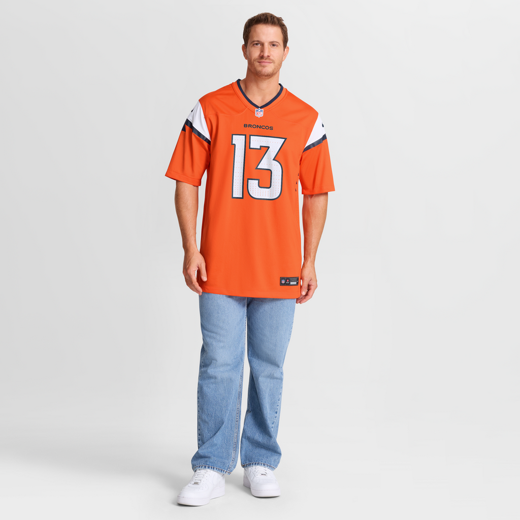 Pat Bryant Denver Broncos Game Jersey - Orange