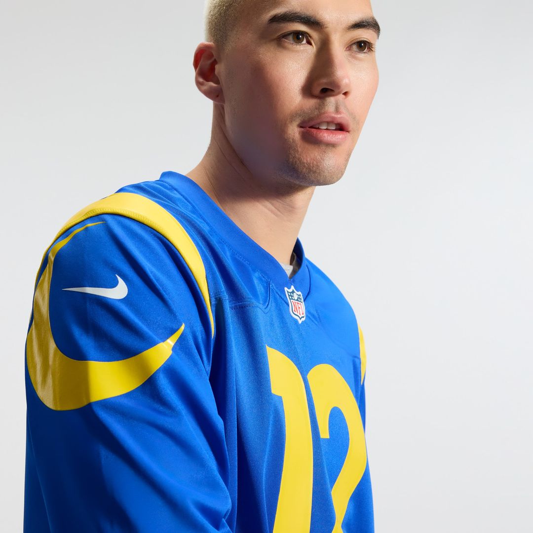 Puka Nacua Los Angeles Rams Game Jersey - Classic Sol