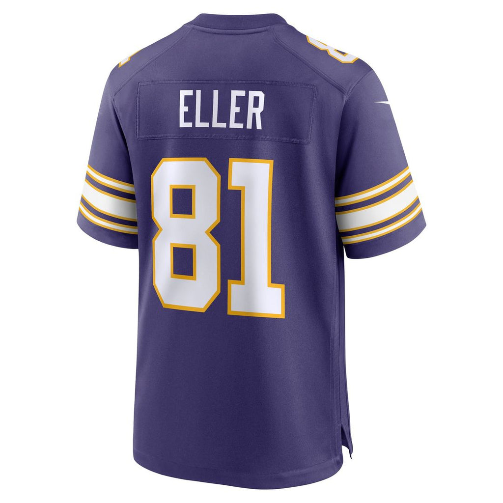 Carl Eller Minnesota Vikings Alternate Game Jersey - Purple