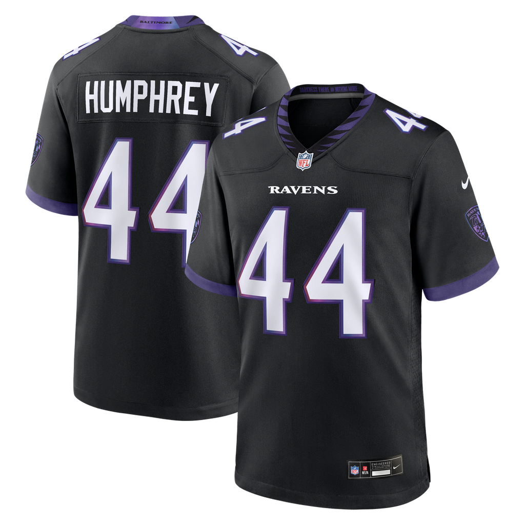 Marlon Humphrey Baltimore Ravens Alternate Game Jersey - Black