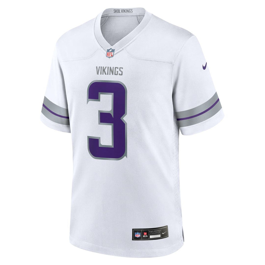 Jordan Addison Minnesota Vikings Game Jersey - Purple