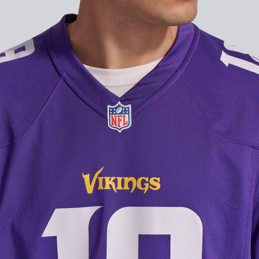 Justin Jefferson Minnesota Vikings Game Jersey - White