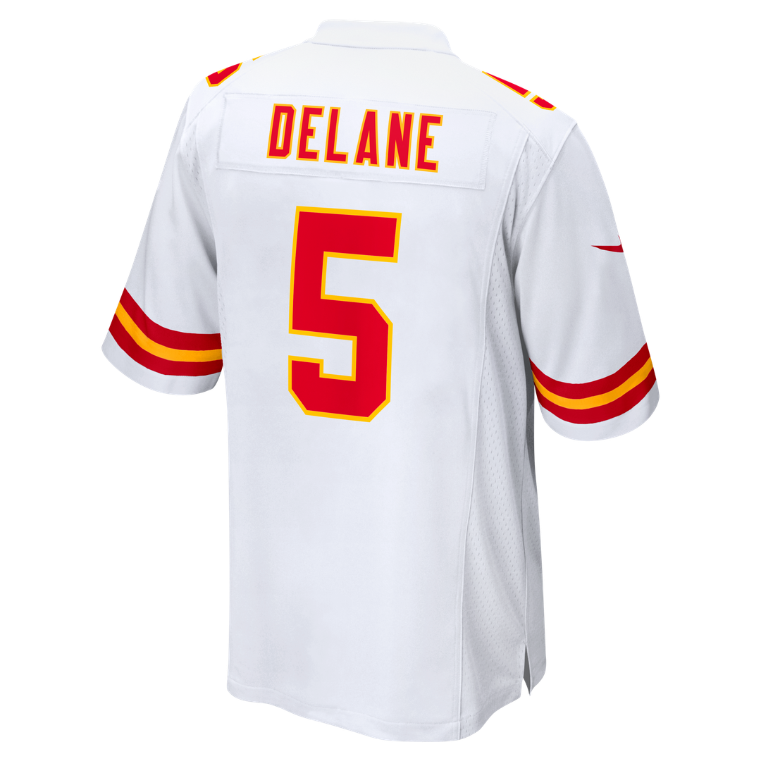 Mansoor Delane Kansas City Chiefs Game Jersey - White