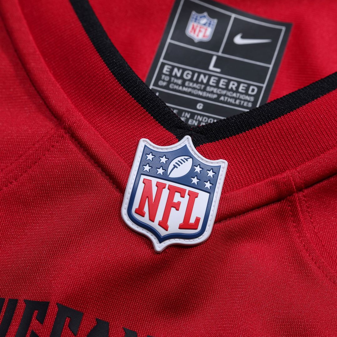 Easton Stick Tampa Bay Buccaneers Game Jersey - Red
