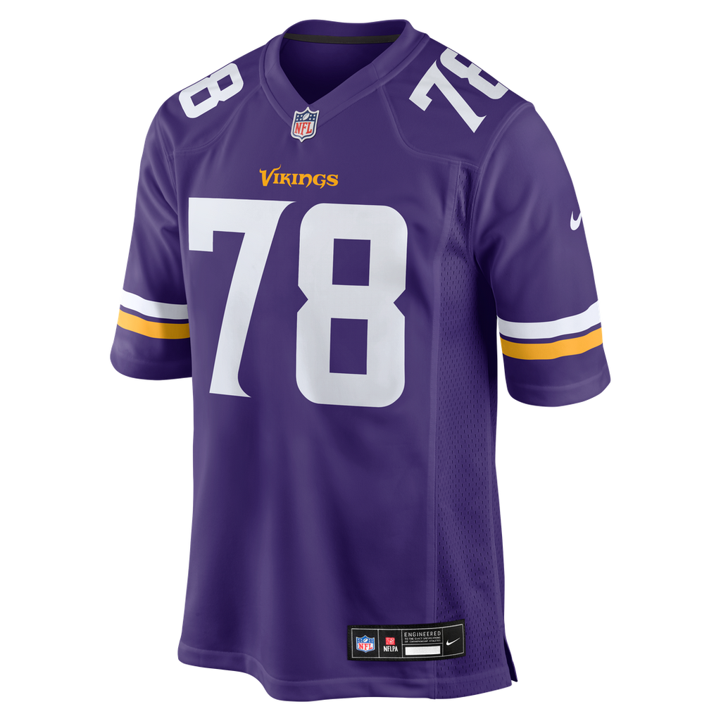 Ryan Kelly Minnesota Vikings Game Jersey - Purple