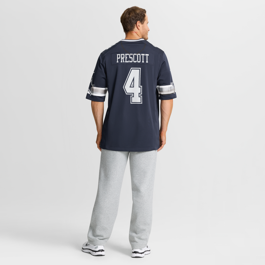 Dak Prescott Dallas Cowboys Game Jersey - Navy