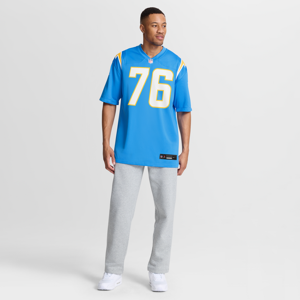 Joe Alt Los Angeles Chargers Alternate Super Chargers Game Jersey - Navy