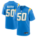 Caleb Murphy Los Angeles Chargers Game Jersey - Powder Blue