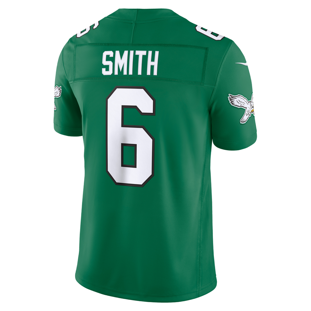 DeVonta Smith Philadelphia Eagles Alternate Vapor F.U.S.E. Stitched Limited Jersey - Black