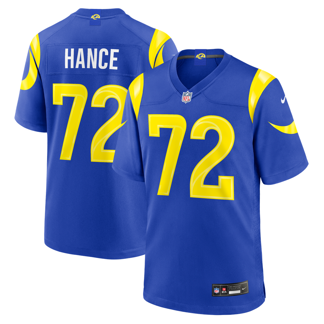 Blake Hance Los Angeles Rams Game Jersey - Royal Blue