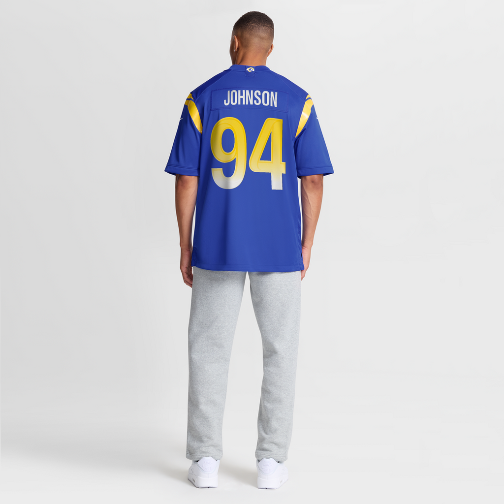 Desjuan Johnson Los Angeles Rams Home Game Jersey - Royal Blue