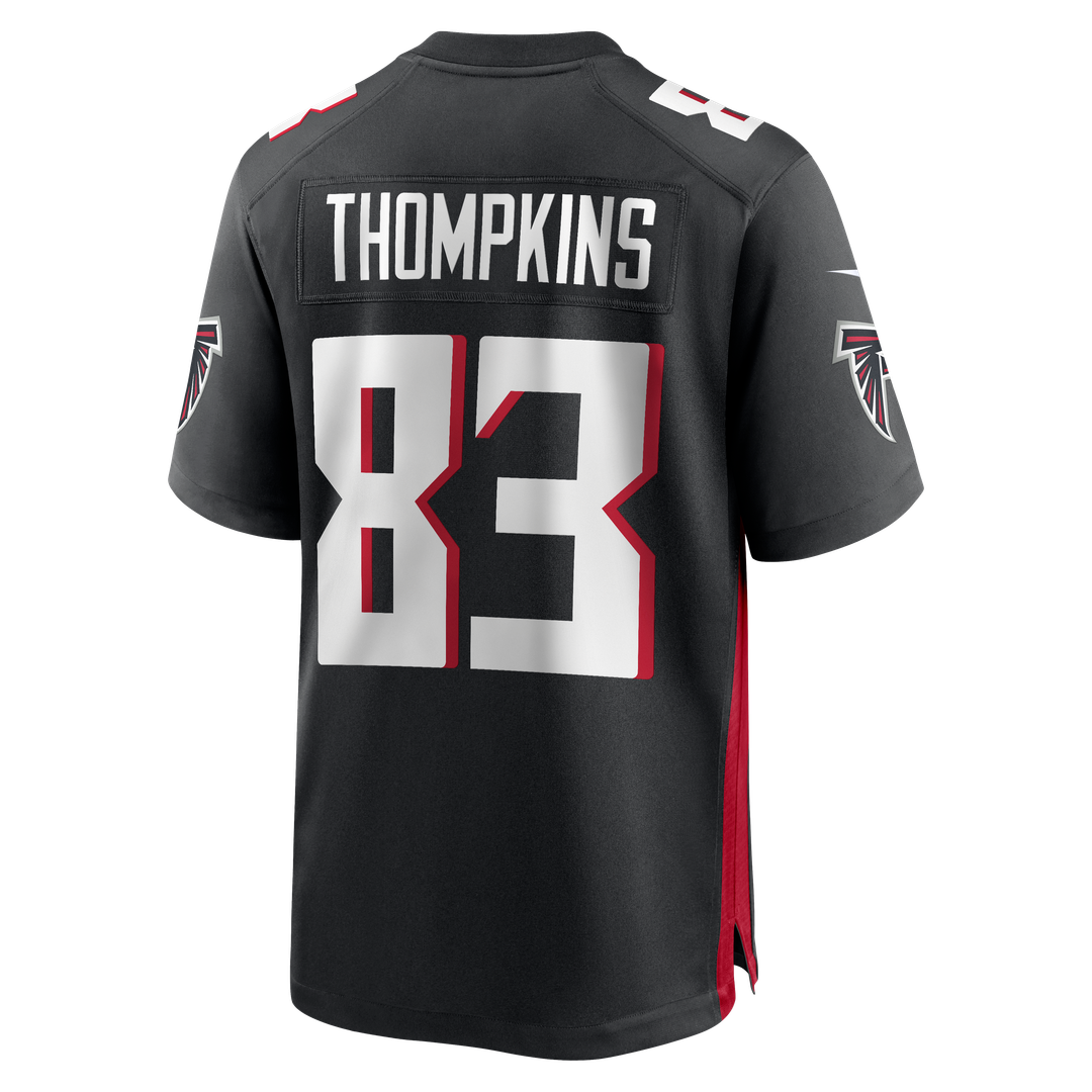Deven Thompkins Atlanta Falcons Game Jersey - Black