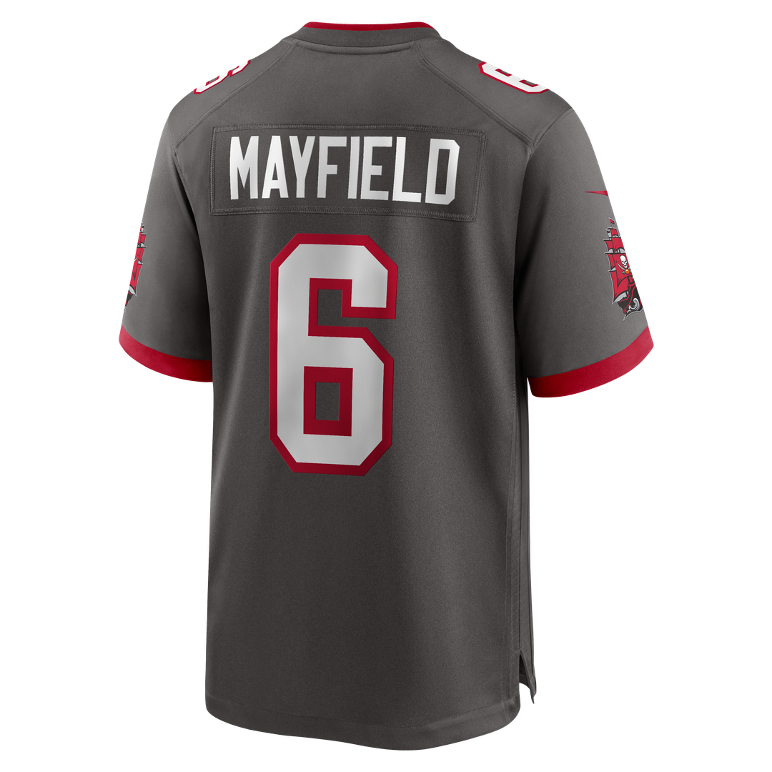 Baker Mayfield Tampa Bay Buccaneers Alternate Game Jersey - Pewter
