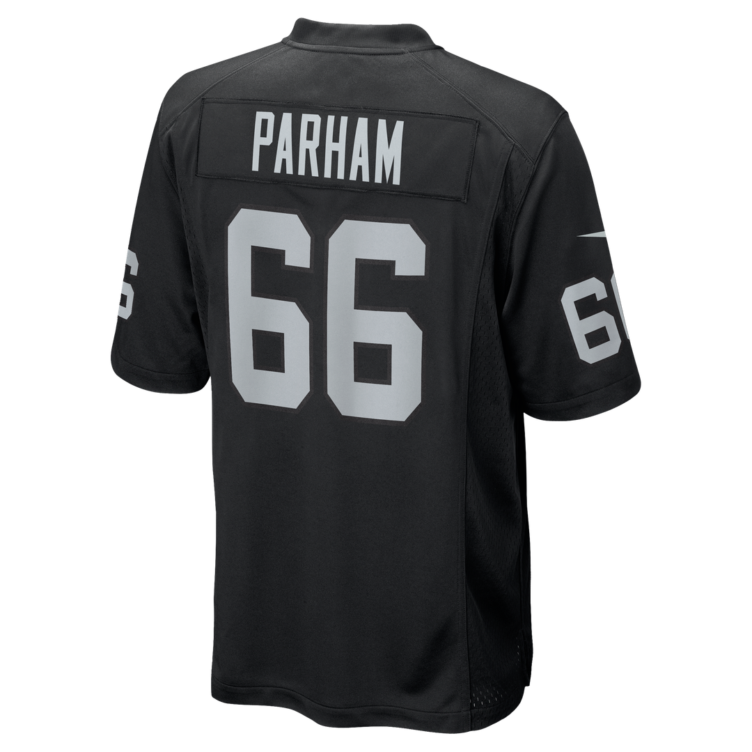 Dylan Parham Las Vegas Raiders Game Jersey - Black