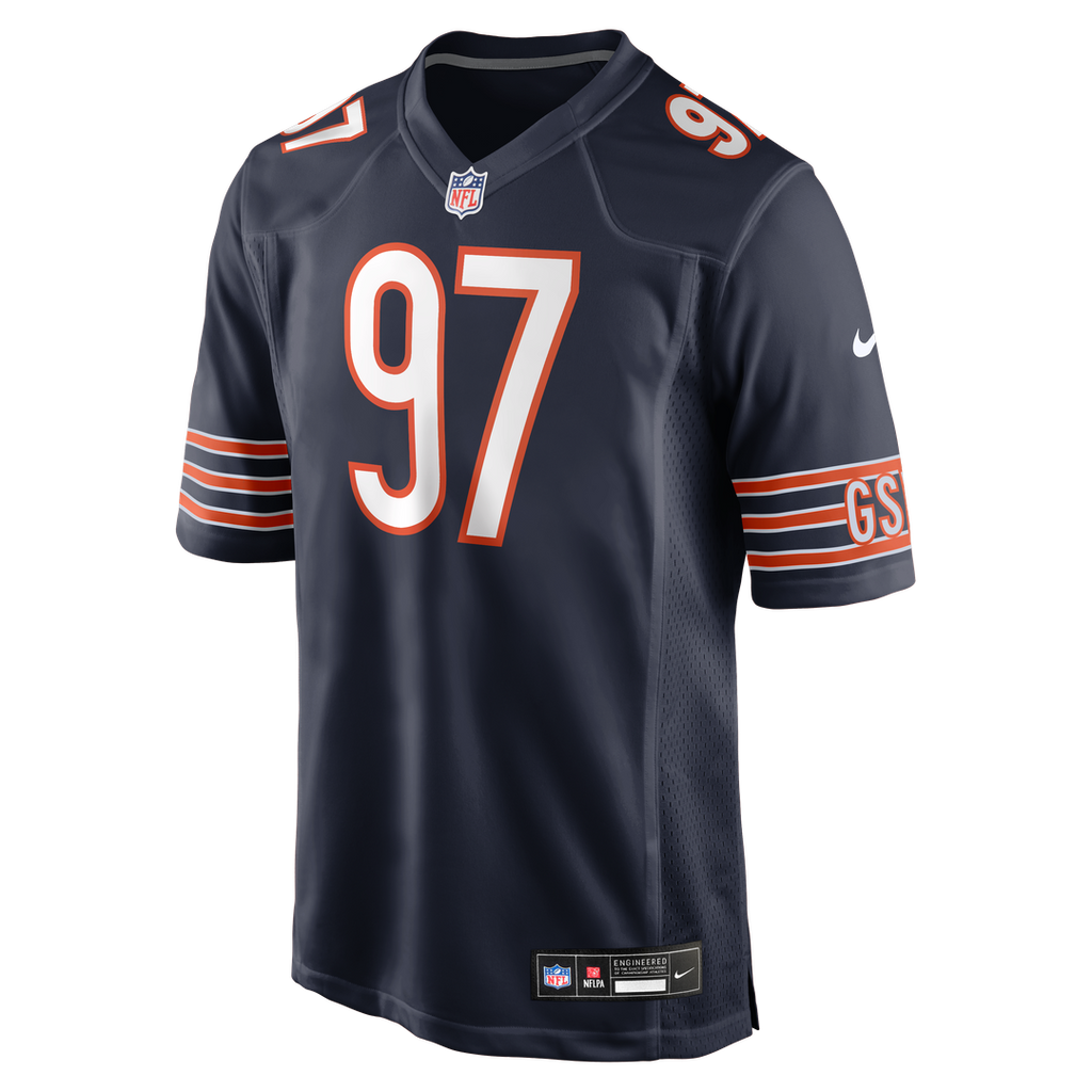 James Lynch Chicago Bears Game Jersey - Navy