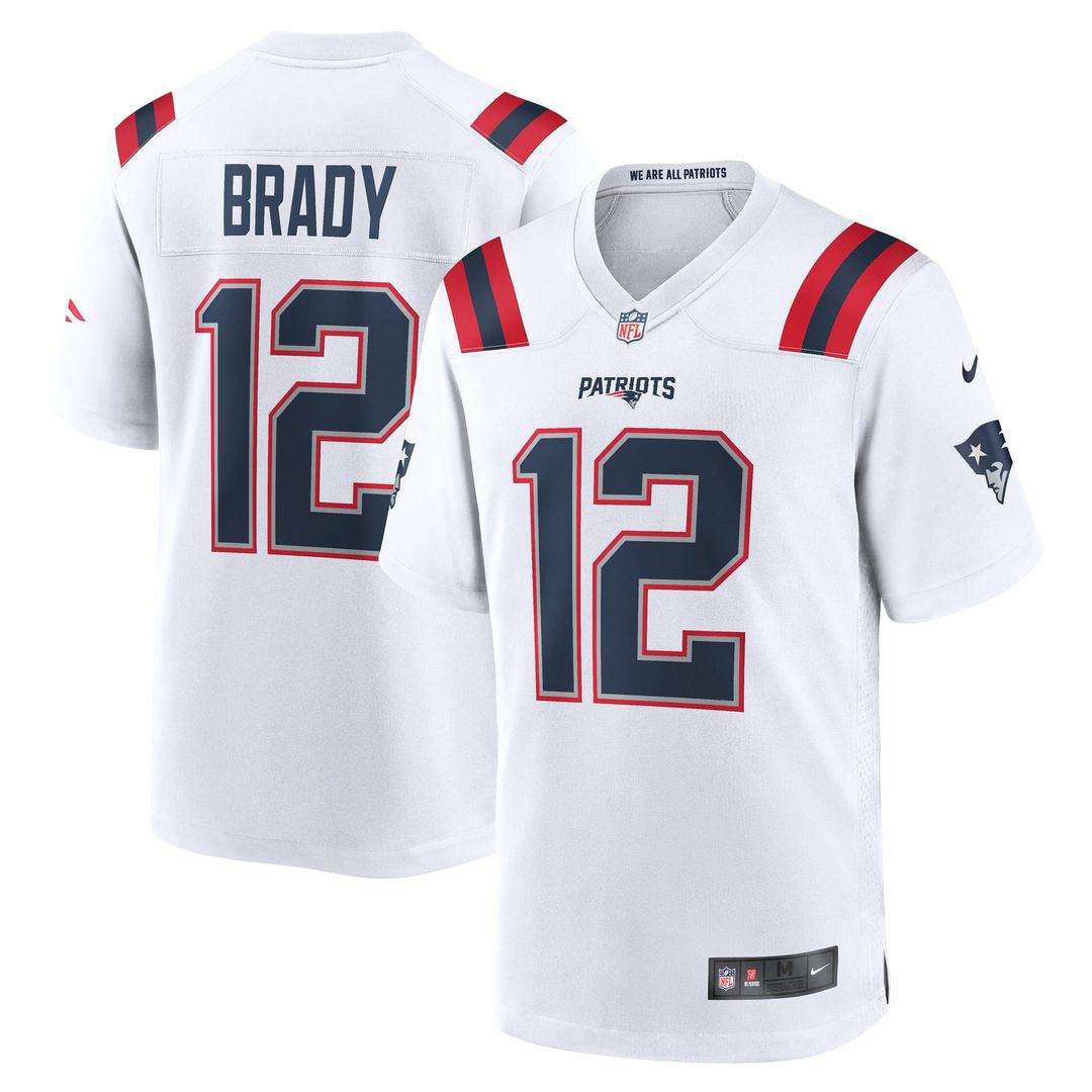 Tom Brady New England Patriots Alternate Game Jersey - Red