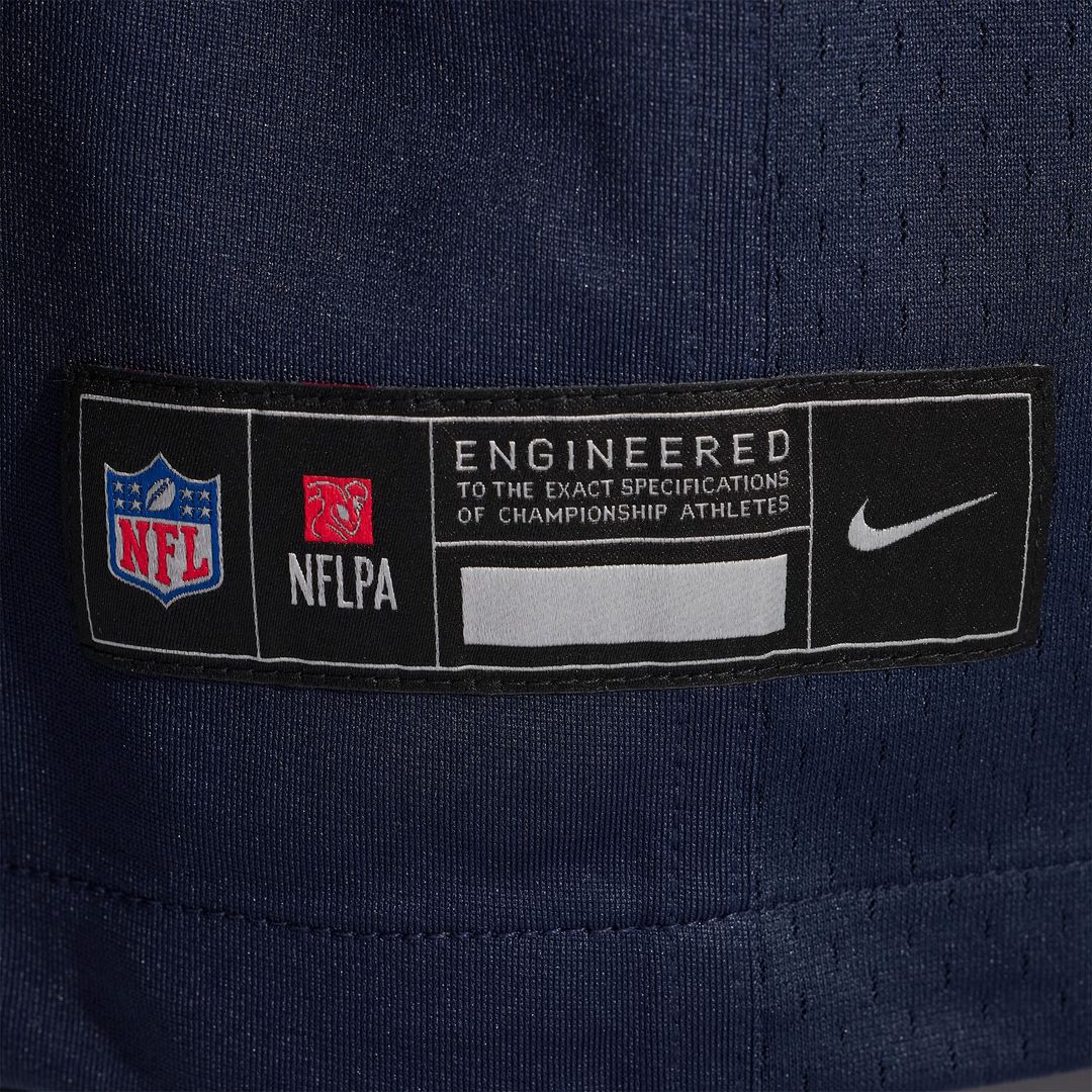 Kyle Monangai Chicago Bears Game Jersey - Navy