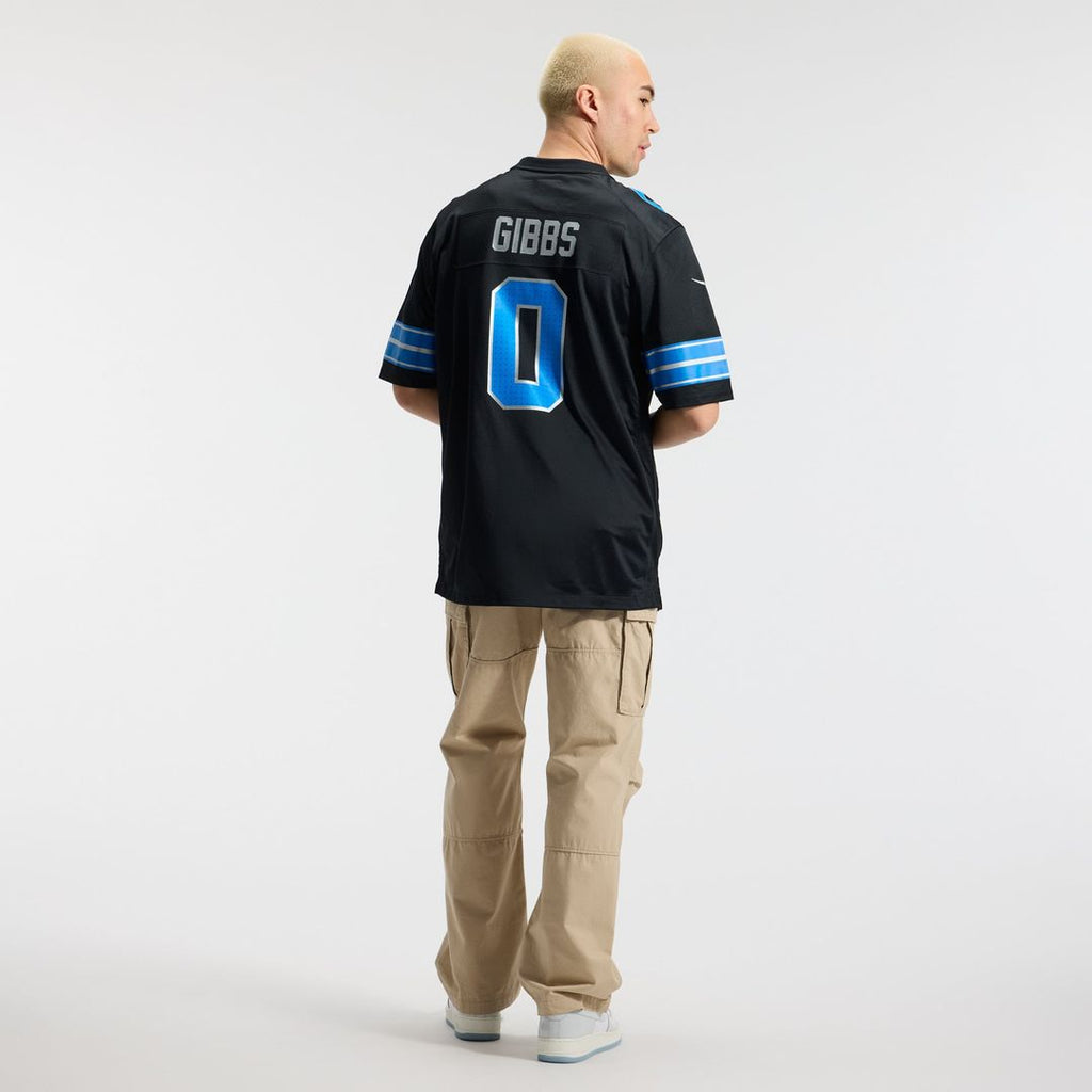 Jahmyr Gibbs Detroit Lions Game Jersey - White